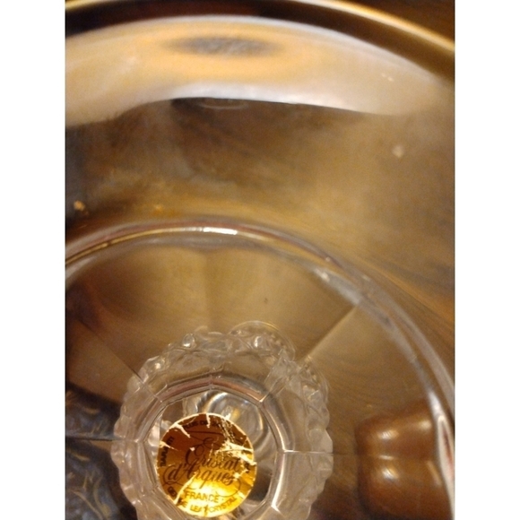 Vintage French Crystal d' Arques Durand Longchamp Single 6.75" Candleholder - Picture 5 of 6